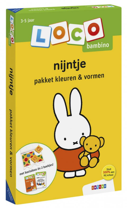 Loco pakket bambino - nijntje kleuren vormen