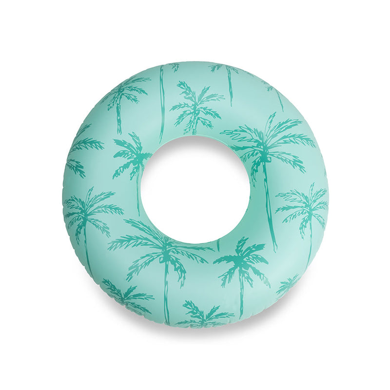 Load image into Gallery viewer, Palm trees | groene zwemband ø 102 cm

