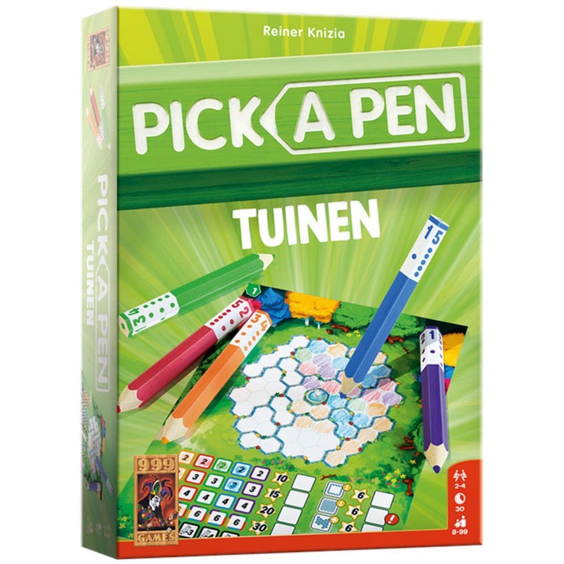 Load image into Gallery viewer, 999games 999 games pick a pen tuinen dobbelspel
