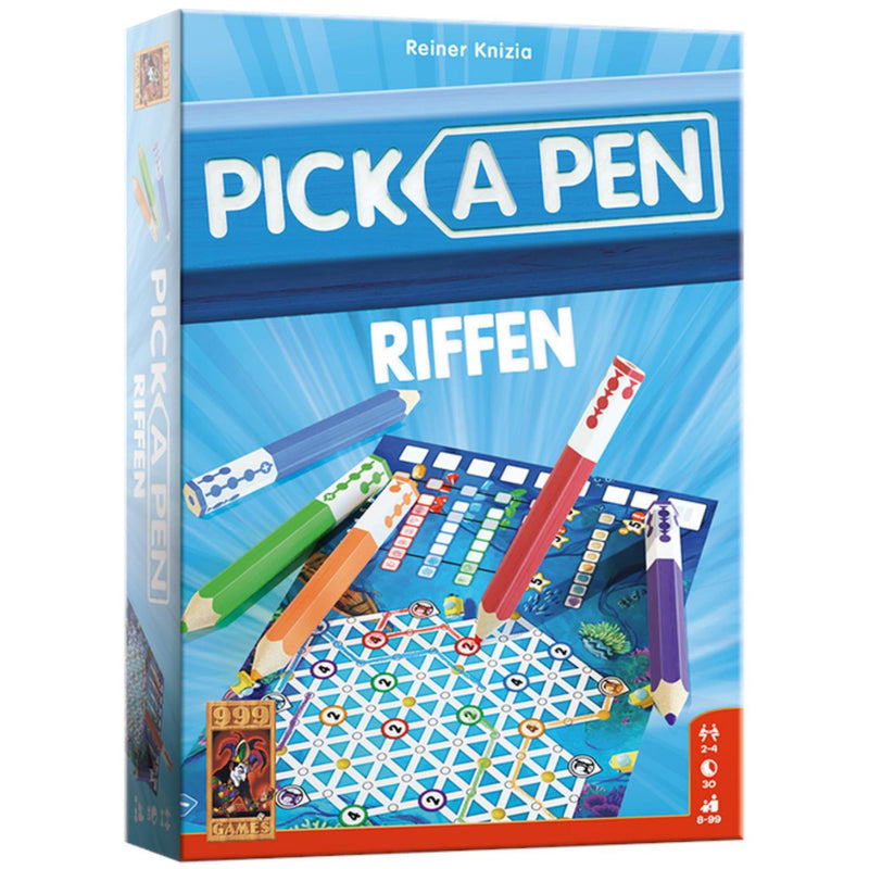 Load image into Gallery viewer, 999games 999 games pick a pen riffen dobbelspel
