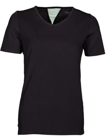 Papillon Fitness shirt s sl v-neck dames zwart maat 3XL