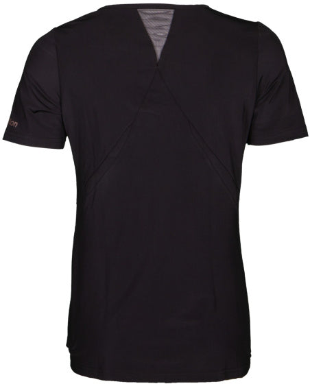 Load image into Gallery viewer, Papillon Fitness shirt s sl v-neck dames zwart maat 3XL

