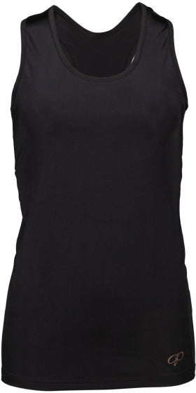 Load image into Gallery viewer, Papillon Tanktop racer back dames zwart maat XXL
