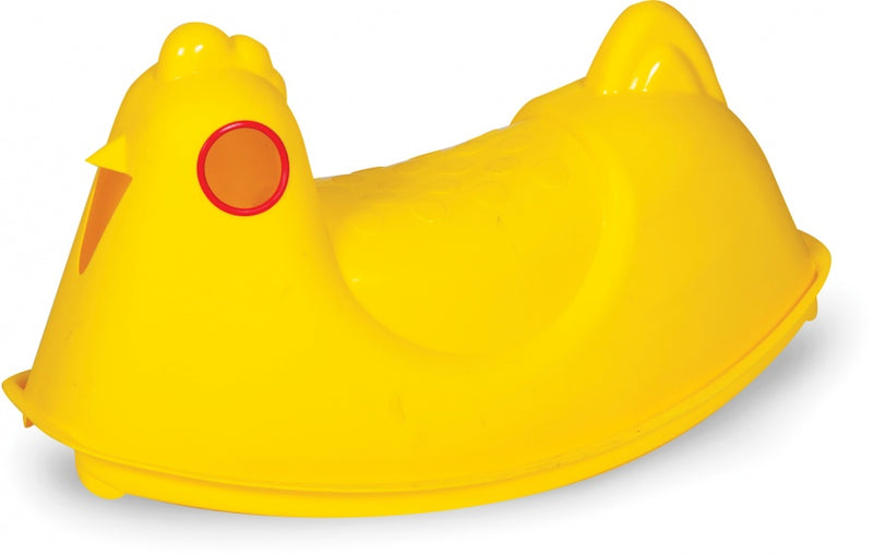 Load image into Gallery viewer, Paradiso toys Kip Schommelwip met Handgrepen 78 cm Geel

