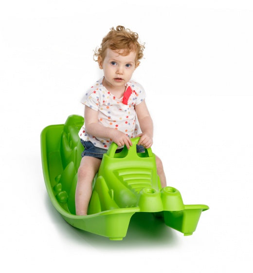 Load image into Gallery viewer, Paradiso toys krokodil schommelwip 101 cm junior groen
