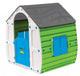 Paradiso toys Speelhuis Summer 102 x 90 cm groen grijs blauw