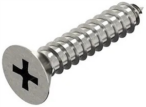 Parker vzk kk 4.8x60 rvs a2 | 200 stuks