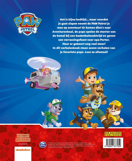 Big balloon paw patrol - verhaaltjes van paw patrol voor het slapengaan