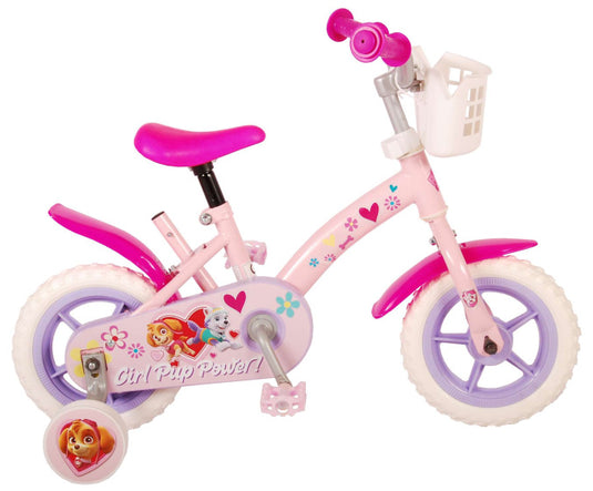 Nickelodeon Kinderfiets Meisjes 10 inch Roze Doortrapper