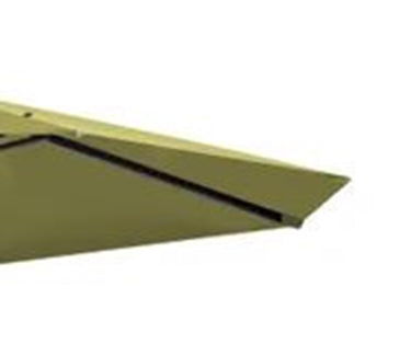 Madison parasol elba push-up rond 300 cm met tilt-functie 100%pol sage groen
