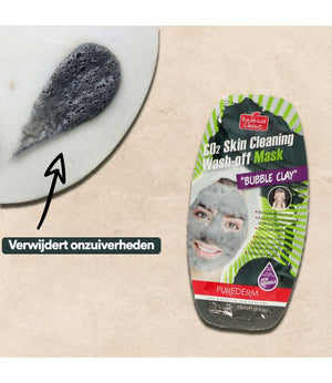 Purederm cleaning bubble clay gezichtsmasker