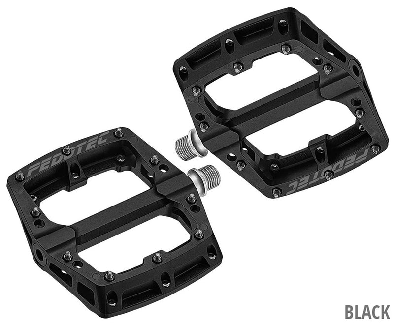 Load image into Gallery viewer, Pedotec thunder 180 nylon flat platform pedals
