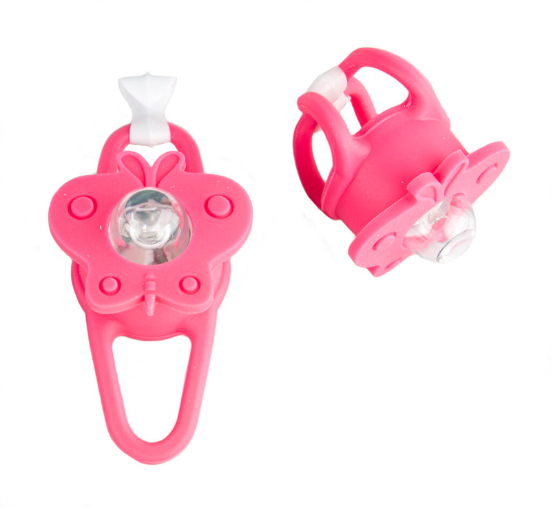 Load image into Gallery viewer, Pexkids verlichtingsset led vlinder met siliconen strap - rood
