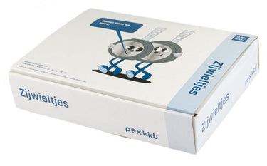 Zijwielen Pexkids 12-20 Chroom