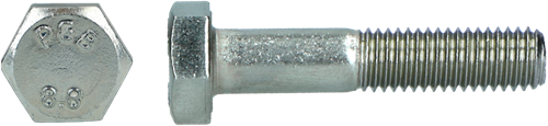 Pgb-europe pgb-fasteners | zeskantbout 8.8 din 931 m 12x40 zn | 100 st 931801012000403