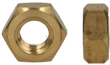 Pgb-europe pgb-fasteners | zeskantmoer messing din 934 m 5 - 000934ms000503