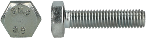 Pgb-europe pgb-fasteners | zeskanttapbout 8.8 din 933 m 8x16 zn | 200 st 933801008000163