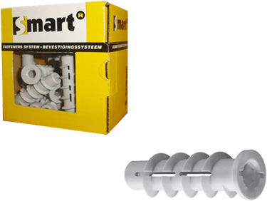 Pgb-europe smart | cellenbetonplug m10x70 nylon | 15 st sm0cbpn00100070e