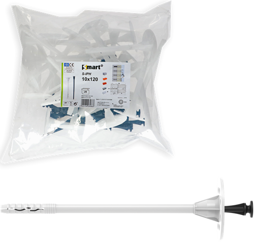 Pgb-europe smart | iso smart s-iph kunststof nagel 10x220 | 25 st - sm0iphn001002204