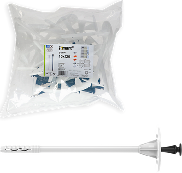 Pgb-europe smart | iso smart s-iph kunststof nagel 10x90 | 25 st - sm0iphn001000904