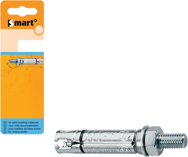 Pgb-europe smart | keilbout pfg sb ankerstang m12x30x125 zn | 6 st sm000k001120125h