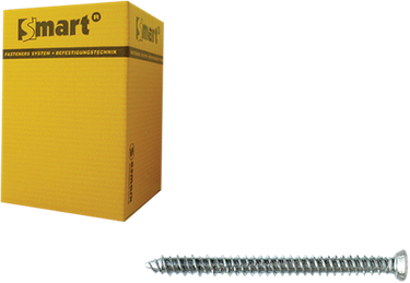 Pgb-europe smart | kozijnschroef vzk-t30 ø 7,50x152 zn | 100 st sm0wsf0010751523