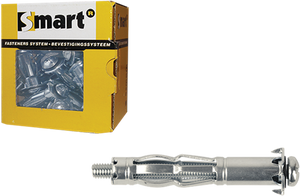 Pgb-europe smart | metalen hollewandplug m5x52 zn | 25 st sm0hwp001050052e