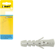 Pgb-europe smart | nylon plug s zndr boord ø 8x40 grijs | 15 st sm000pn00080040h