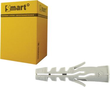Pgb-europe smart | nylon spreidplug met boord smart ø 16x80 | 10 st sm00pbn001600803