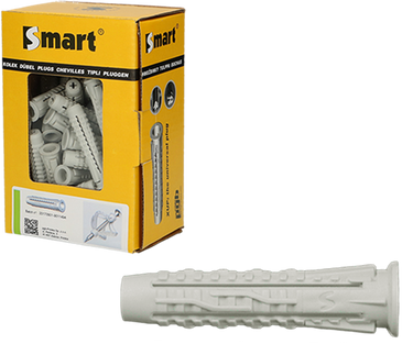 Pgb-europe smart | nylon universeelplug smart xup 10x50 | 50 st sm0xupn00100050e