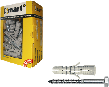Pgb-europe smart | plug nylon + din 571 ø 10x100 nzn | 10 st - sm0pzsn0114100100e