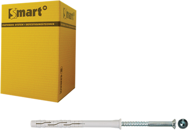 Pgb-europe smart | raamplug +schroef vzk tx ø 8x140 nzn | 50 st sm0rptn010801403