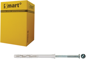 Pgb-europe smart | raamplug +schroef vzk tx ø 8x140 nzn | 50 st sm0rptn010801403
