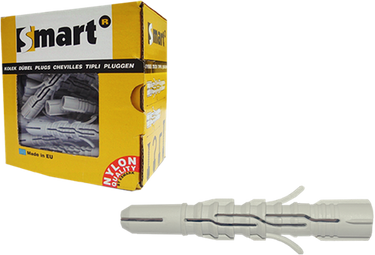 Pgb-europe smart | sterk nylon multifunc. plug ø 8x60 | 50 st - sm00lpn00080060e