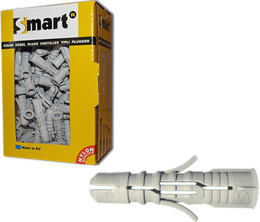 Pgb-europe smart | sterke nylon multif. plug ø 8x40 | 100 st sm00bpn00080040e