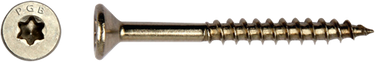 Pgb-europe pgb-fasteners universele spaanplaatschroef rvs a2 vk-t deeldraad verzonken kop ø 3,00x25 tx10 | 200 st | pgwvtga00003000253