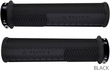 Peaty's monarch grips knurl lock-on handlebar grips