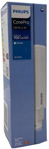 Afbeelding laden in galerijviewer, Philips corepro led plc 6,5w 2p g24d2 4000k - led3391
