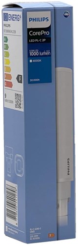 Afbeelding laden in galerijviewer, Philips corepro led plc 8,5w 2p g24d3 4000k - led3395
