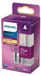 Afbeelding laden in galerijviewer, Philips led buislamp t25 e14 3,2-25w 2700k filament helder blister - 5100020

