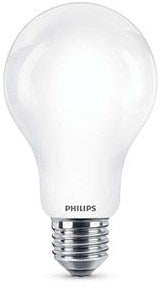 Philips led lamp transparant - 100 w - e27 - warmwit licht