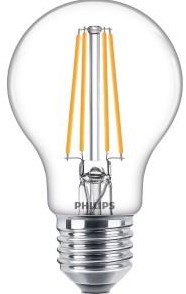 Load image into Gallery viewer, Philips led lamp transparant - 60 w - e27 - warmwit licht
