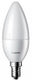 Philips led kaars e14 7-60w 2700k mat - led3323