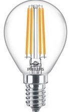 Afbeelding laden in galerijviewer, Philips led lamp - kogellamp met e14 fitting - warmwit licht: 2700k - 60w - helder glas
