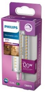 Load image into Gallery viewer, Philips led staaflamp transparant - 120 w - r7s - dimbaar wit licht
