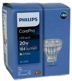 Afbeelding laden in galerijviewer, Philips led spot mr11 gu4 12v 2,3-20w 2700k - led3477
