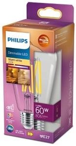 Afbeelding laden in galerijviewer, Philips led st64 e27 5,9-60w filament helder warmglow blister - 5102586

