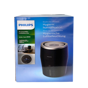 Philips luchtbevochtiger series 2000 zwart