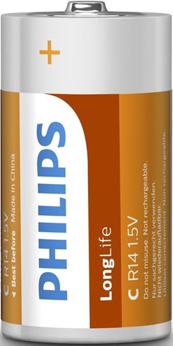Load image into Gallery viewer, Philips longlife engelse staaf r14 bl.a2 3111010
