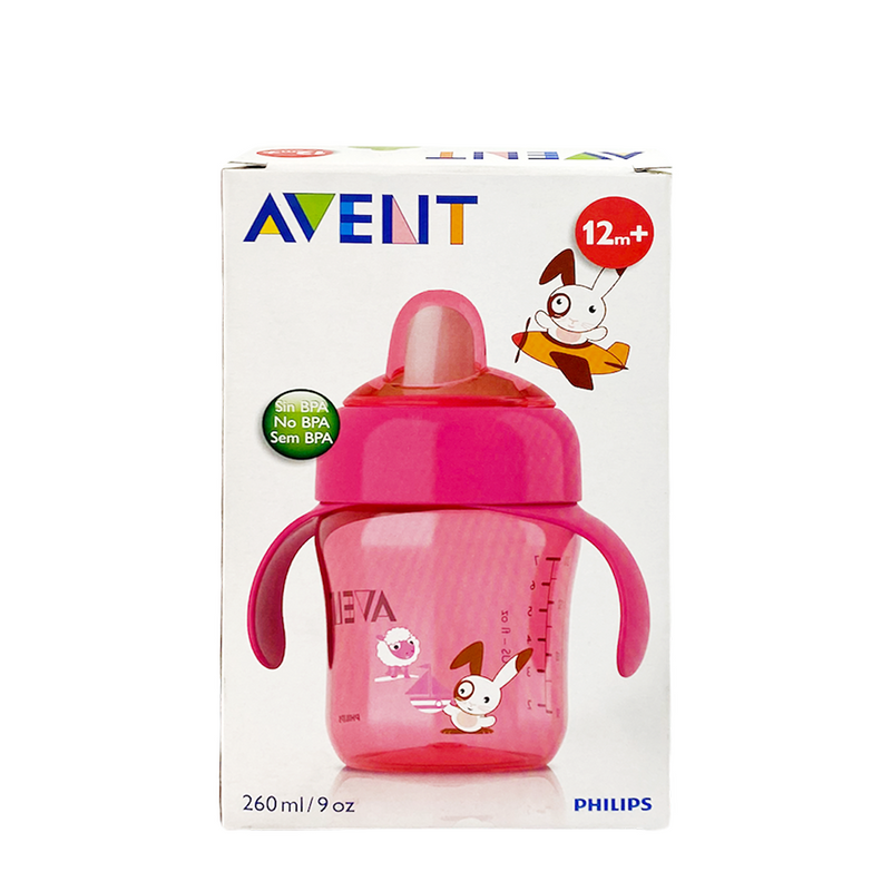 Afbeelding laden in galerijviewer, Philips tuitbeker avent roze 260ml
